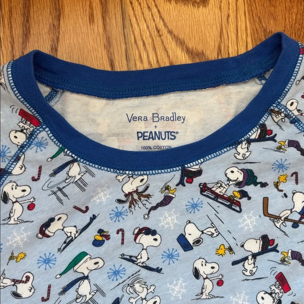 Vera Bradley x Peanuts Snoopy Ski Jump Printed‎ Pajama Set Women’s size 3X